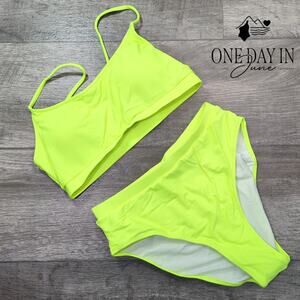 CharmLeaks Crop Bikini Swimsuit Size S